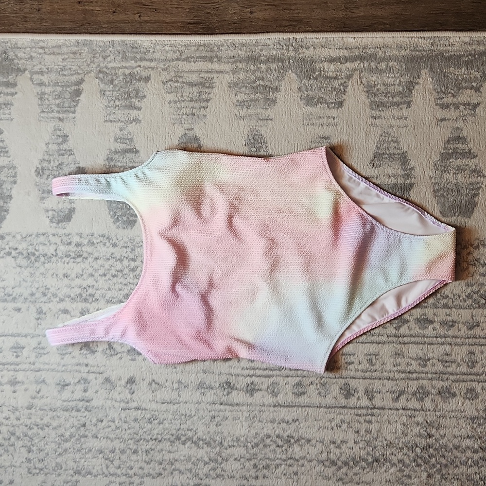 Victoria's Secret Pink crinkle scoop one piece swimsuit